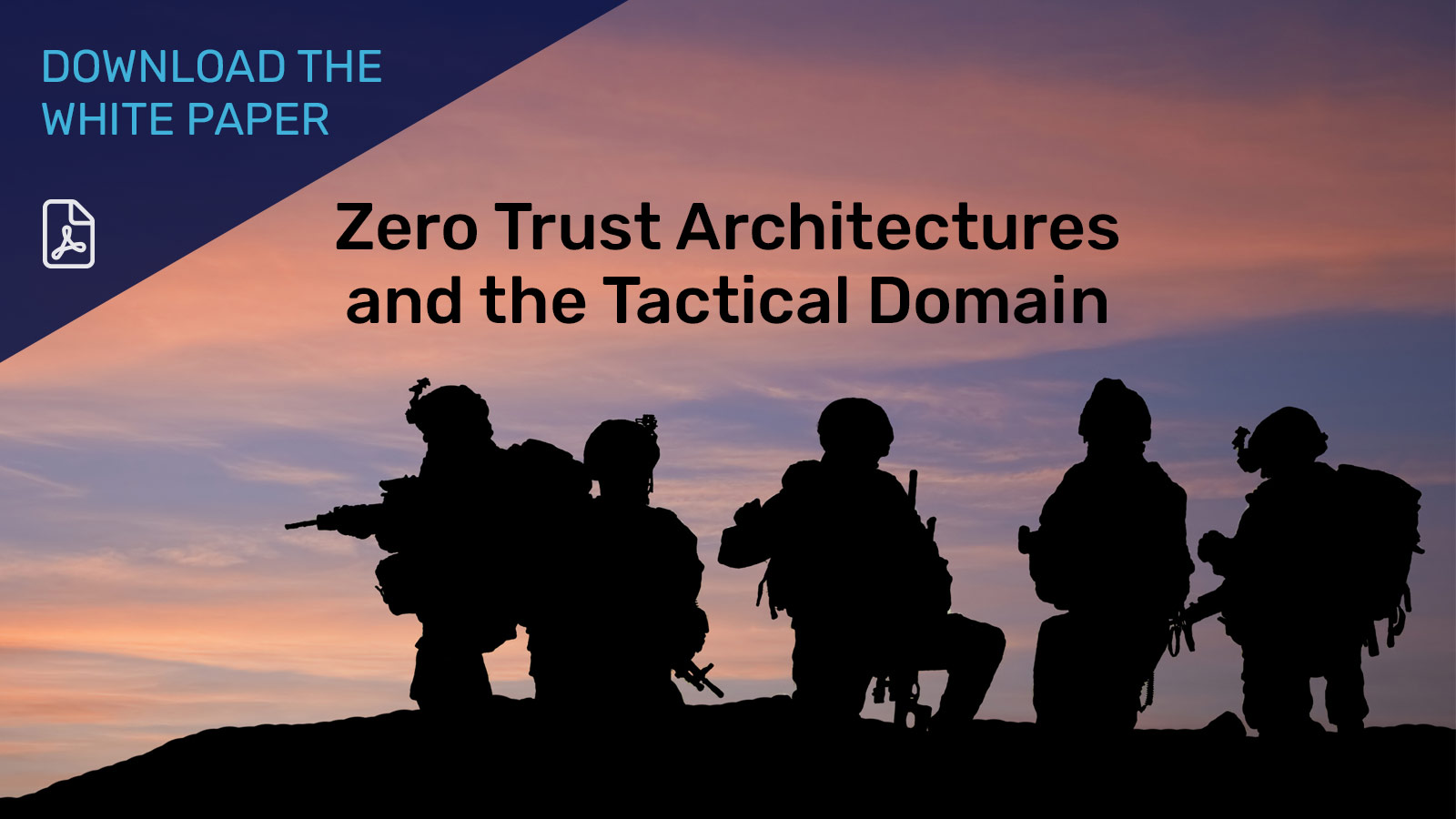 Zero Trust Architecture and the Tactical Domain
