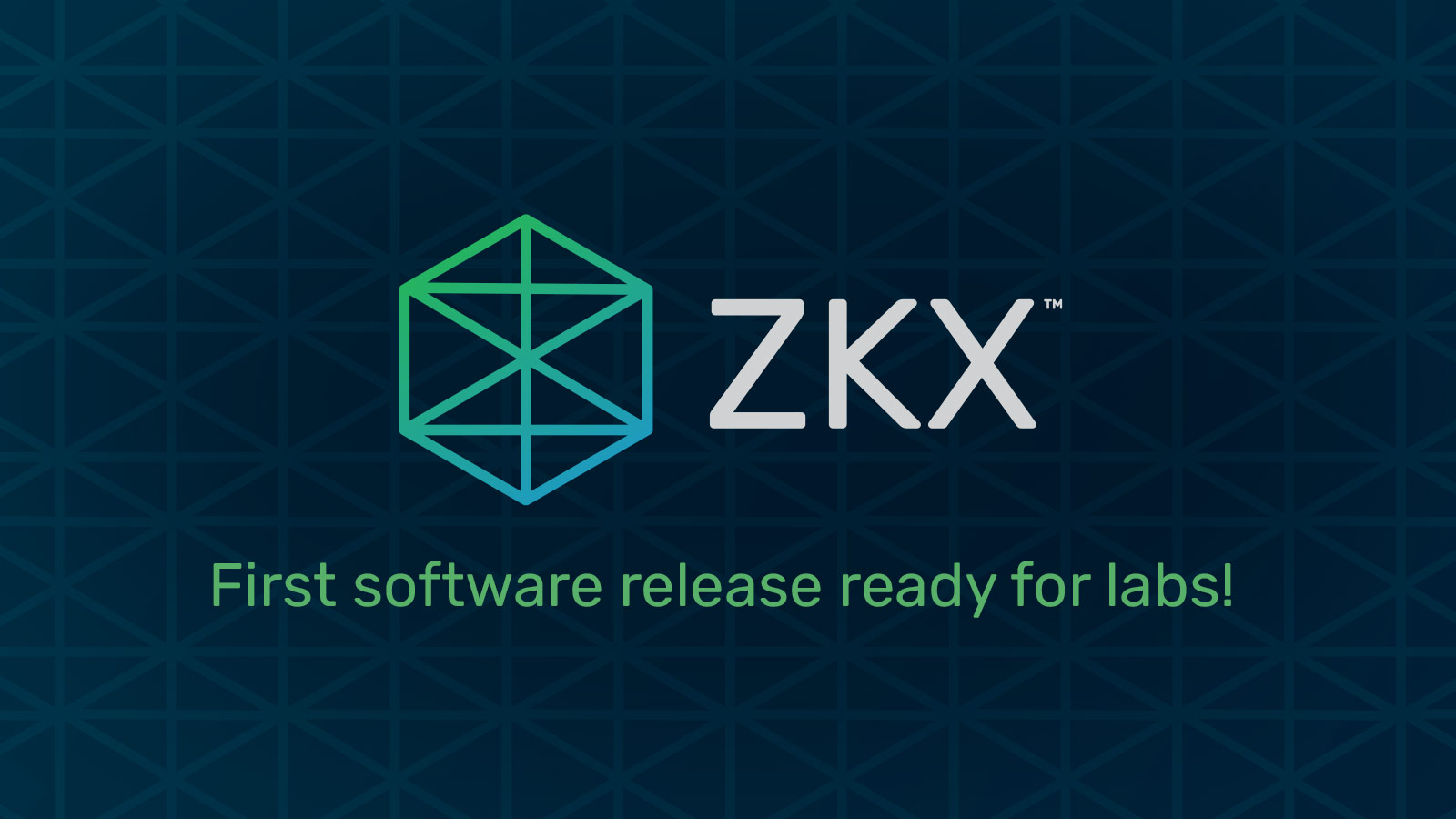 First software release ready for labs