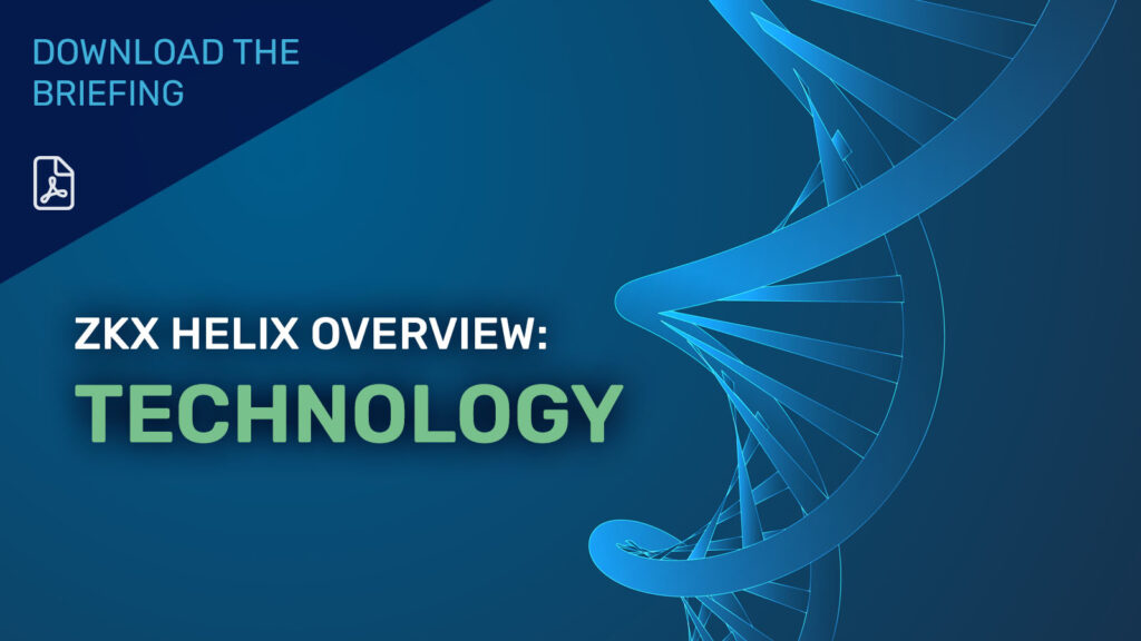 ZKX Helix Technology Overview ZKX Solutions